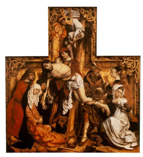 Levétel a keresztről (Musée du Louvre) – Maestro de San Bartolomé